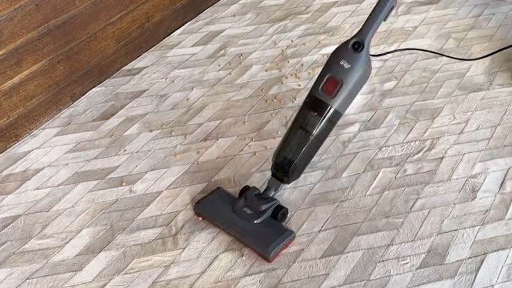 Aspirando sujeiras maiores com o WAP Power Speed Max