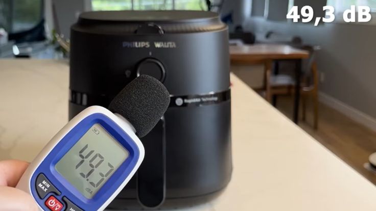 Emissão de ruídos da Philips Walita Série 1000