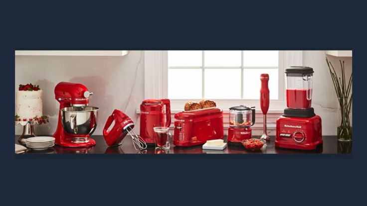 Design dos aparelhos Kitchenaid K400 KUA35AV