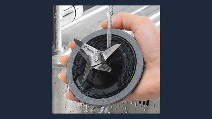 Limpeza da lâmina do Arno Power Max XXL