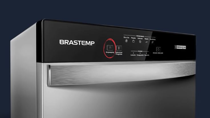Função extra da lavadora de louça Brastemp BLF08BS