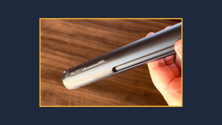 Cabo extensor do WAP Power Speed Max danificado