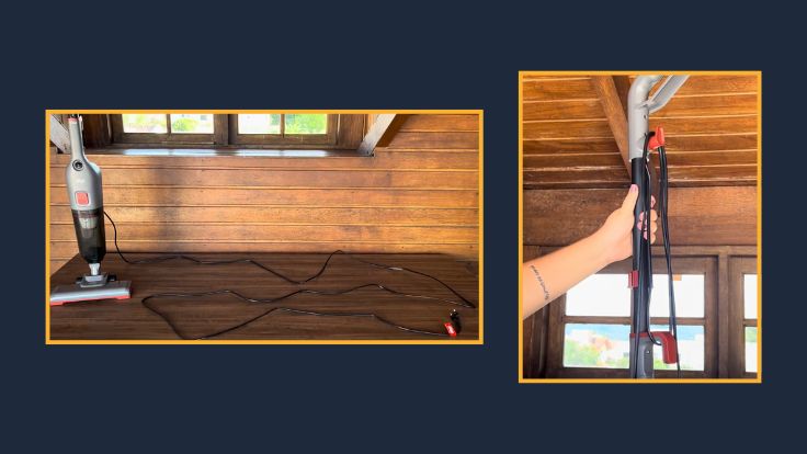 Fio elétrico e enrolador de cabo do aspirador Power Speed Max