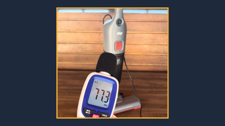 Emissão de ruídos do aspirador