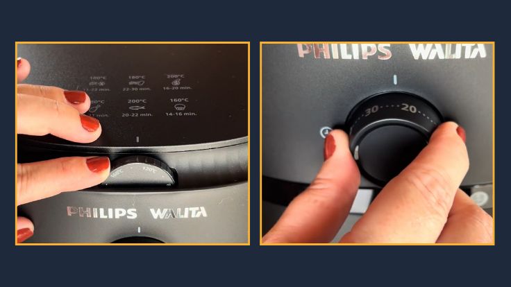 Botões da Philips Walita Serie 1000 NA120/09