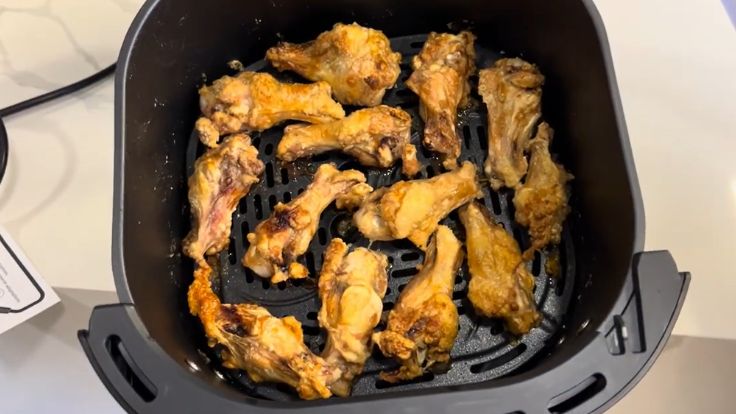 Preparação das coxinhas da asa