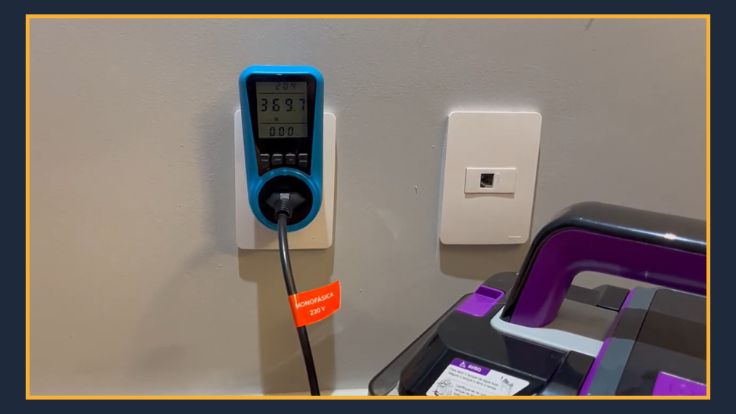 Consumo da WAP Spot Cleaner W3